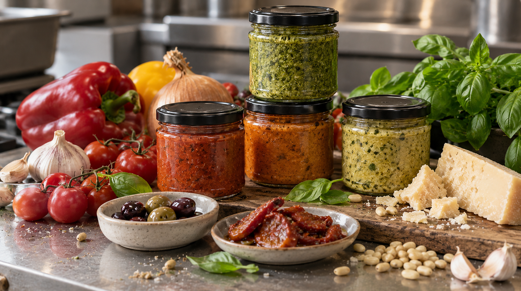 Gourmetsalat mit cremigem Dressing